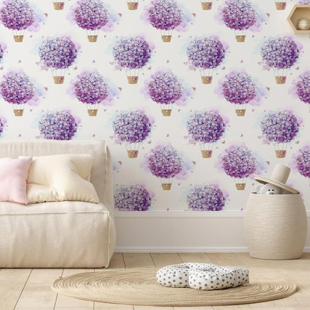 Tappezzeria murale - Balloons of Flowers