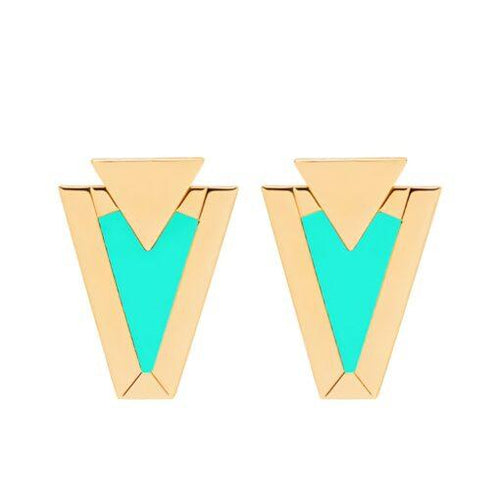 Valentina Ferragni - Orecchini RHEA AQUA GREEN