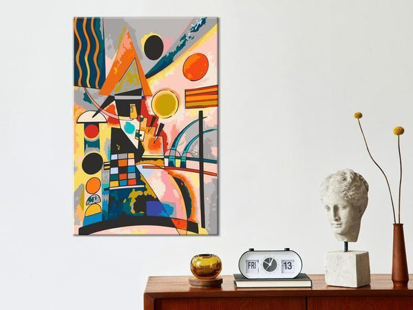 Quadro fai da te - Vasily Kandinsky: Swinging