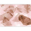 Carta da parati - Pink terrazzo - minimalist background in marble watercolour pattern