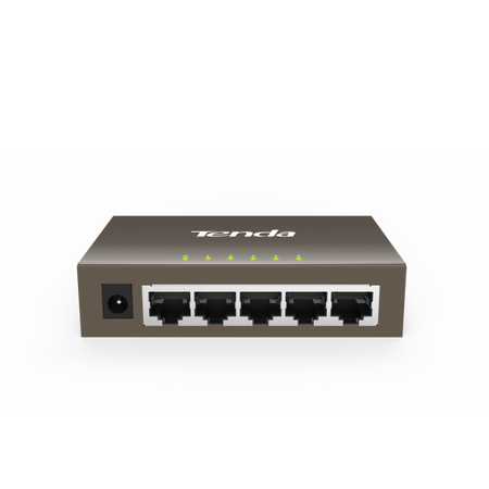 Tenda SWITCH BUSINESS TEG1005D - IEEE 802.3uxab- 5x Gigabit LAN- Capacità 10Gbps- Protezione fulmini 6KV su ogni porta