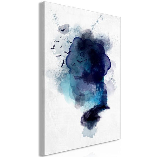 Quadro - Blue Memory (1 Part) Vertical