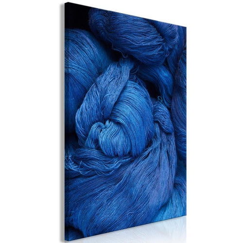 Quadro - Blue Worsted (1 Part) Vertical