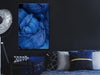 Quadro - Blue Worsted (1 Part) Vertical