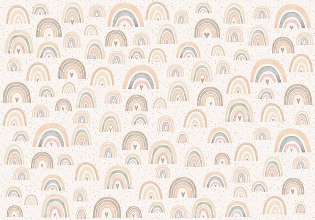 Carta da parati - Rainbows and Hearts