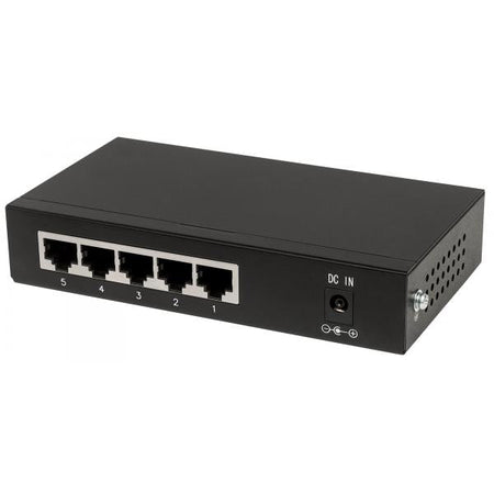 Intellinet 561228 switch di rete Non gestito Gigabit Ethernet [10/100/1000] Supporto Power over Ethernet [PoE] Nero (Intellinet 561228 netv?rksswitch Ikke)