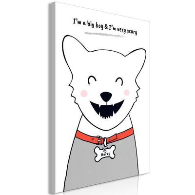 Quadro - Doggy Harry (1 Part) Vertical