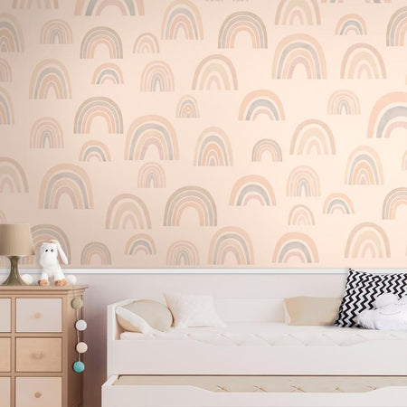 Carta da parati - Pastel Rainbows