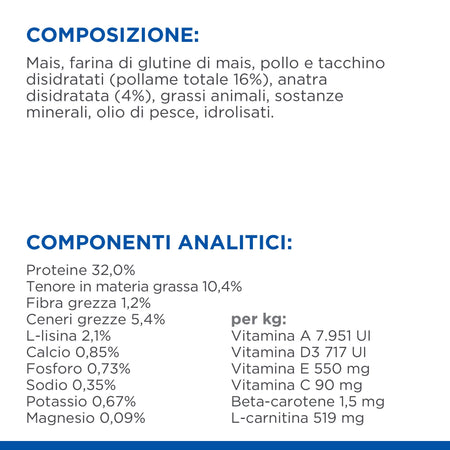 Hill's Sterilised secco Gatti Adulti anatra