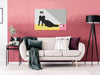 Quadro - Woman in Pastel Hue (1-part) - Film-Inspired Pop Art