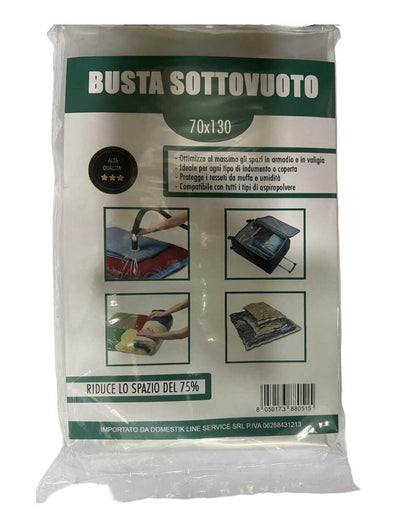 Sacchetti Buste Sottovuoto Spazio Facile 70x130cm (1 Pz.)