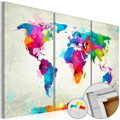 Quadro di sughero - Colourful Expression