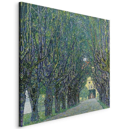 Quadro - Alley of Trees in the Park at the Kammer Castle Art