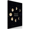 Quadro - Lunar Cycle (1 Part) Vertical