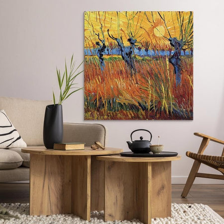 Quadro - Willows at Sunset