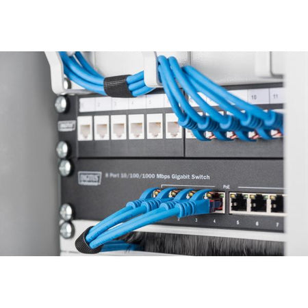 Digitus Switch Gigabit a 8 porte, 10 pollici, non gestito (8-PORT GIGABIT ETHERNET SWITCH - 10IN 8X10/100/1000MBPS RJ45)