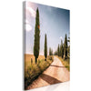 Quadro - Italian cypresses (1 Part) Vertical