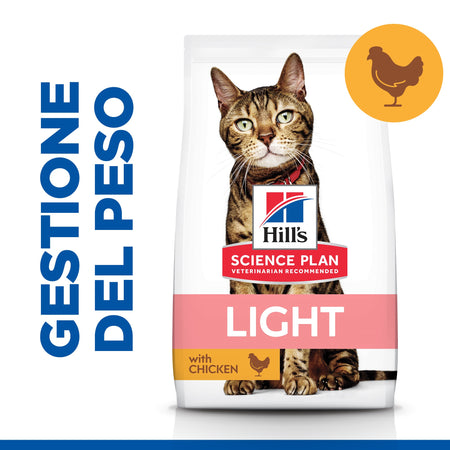 Hill's Light secco Gatti Adulti pollo 1,5 kg