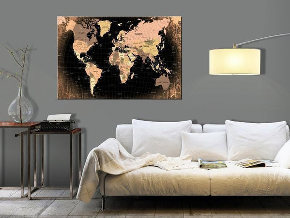 Quadro di sughero - Planet Earth