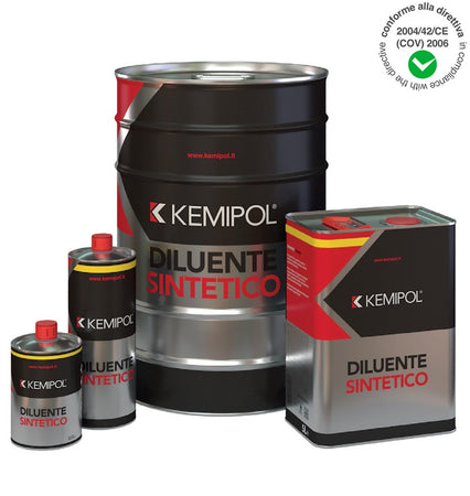 Kemipol 1lt diluente sintetico per diluizione vernici - antiruggini - fondi sintetici