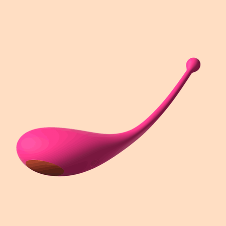 PALPITATION VIBRATORE VAGINALE OVULO IN SILICONE MORBIDO CON BATTERIA INTEGRATA E APP SMARTPHONE new