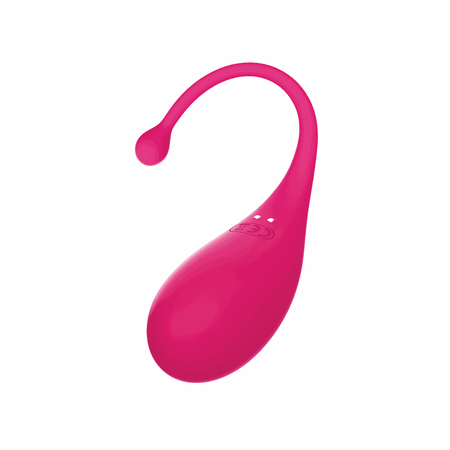 PALPITATION VIBRATORE VAGINALE OVULO IN SILICONE MORBIDO CON BATTERIA INTEGRATA E APP SMARTPHONE new