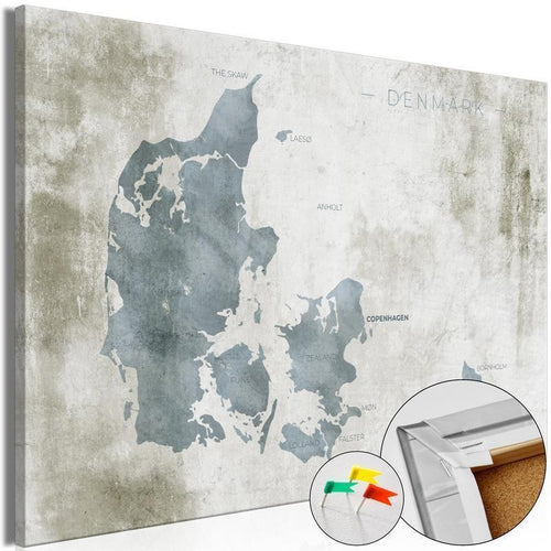 Quadro di sughero - Scandinavian Blue