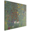 Quadro - Rural Garden With Sunflowers