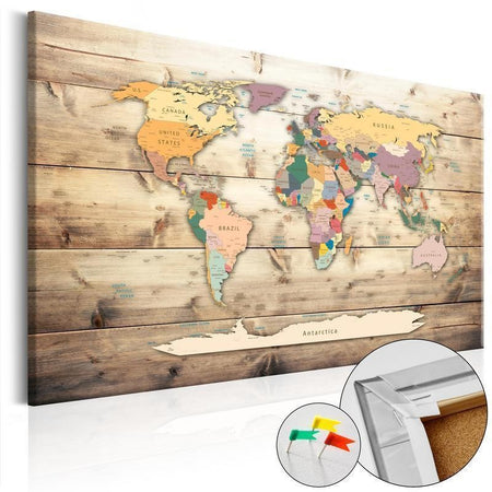 Quadro di sughero - The World at Your Fingertips
