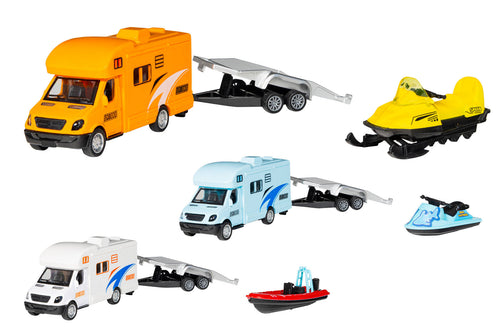 Camper d-cast retrocarica con veicolo