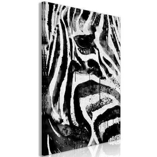 Quadro - Striped Nature (1 Part) Vertical