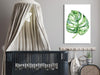 Quadro - Watercolor Monstera (1 Part) Vertical