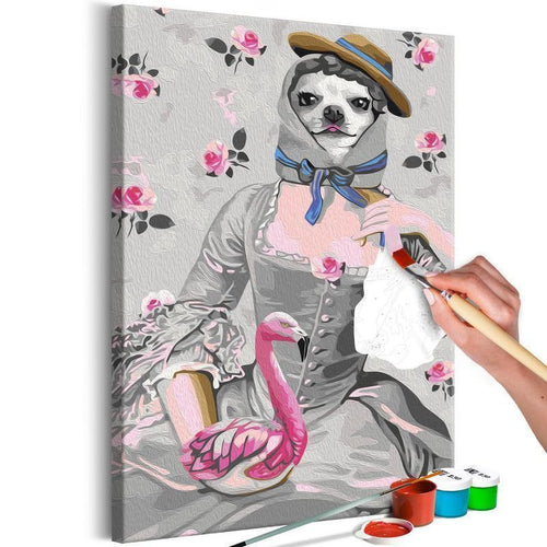 Quadro fai da te - Lady Rosa