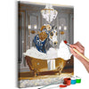 Quadro fai da te - Bathing Horse