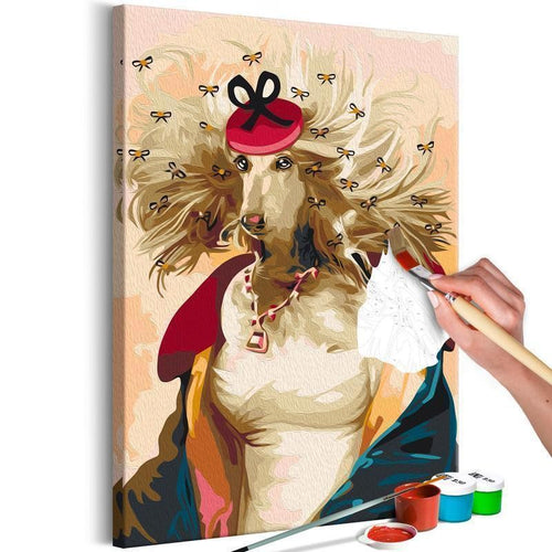 Quadro fai da te - Lady Afghan