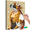 Quadro fai da te - Lady Pug