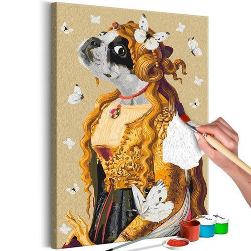 Quadro fai da te - Lady Pug