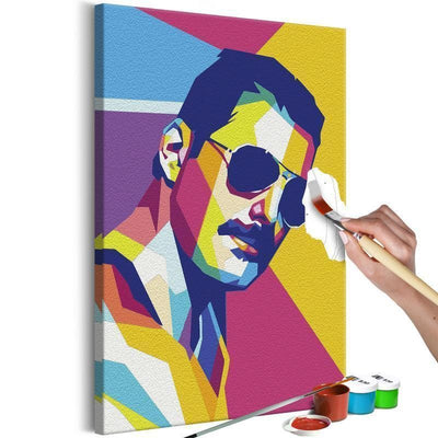 Quadro fai da te - Colourful Freddie