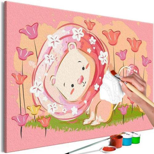 Quadro fai da te - Young Lion