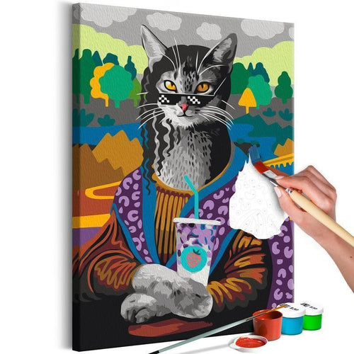 Quadro fai da te - Mrs Kitty Lisa