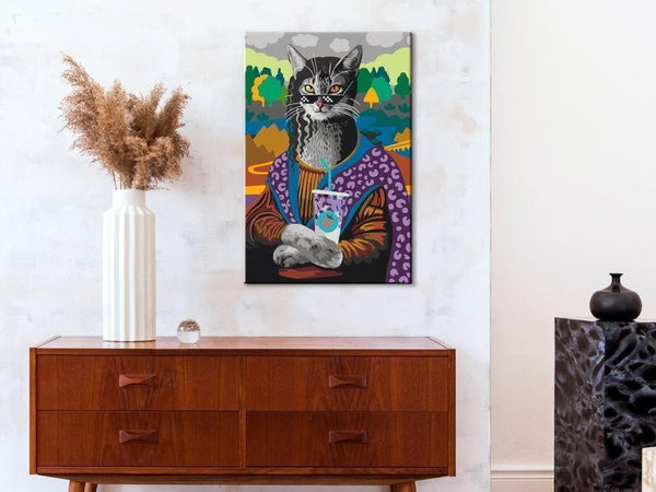 Quadro fai da te - Mrs Kitty Lisa