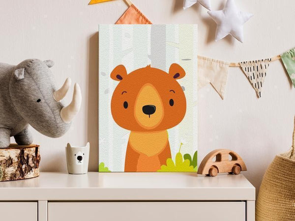 Quadro fai da te - Teddy Bear in the Forest