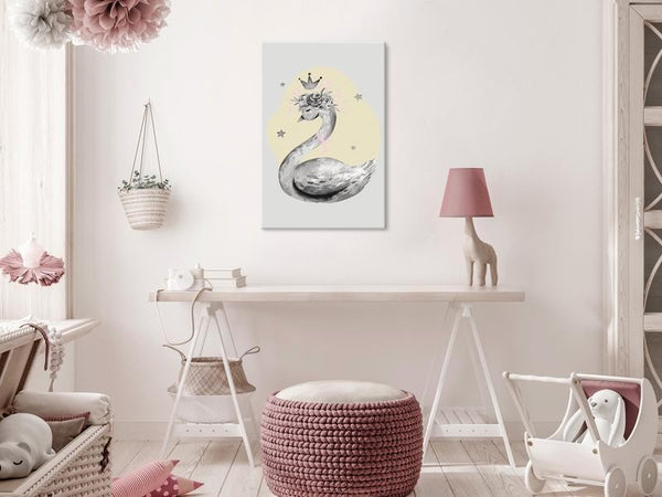 Quadro fai da te - Swan in the Crown