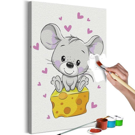 Quadro fai da te - Mouse in Love