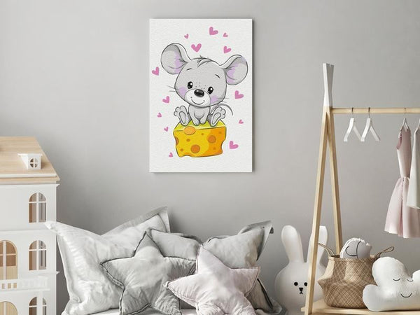 Quadro fai da te - Mouse in Love