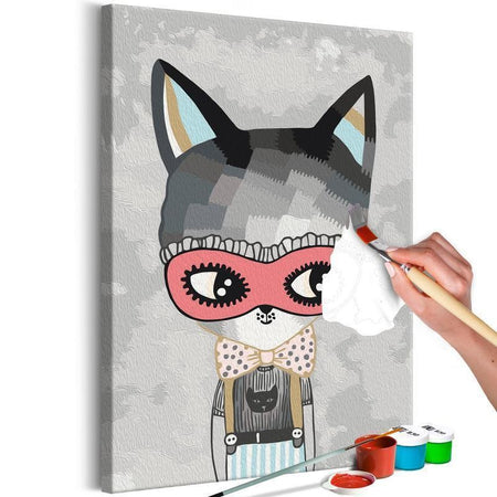 Quadro fai da te - Elegant Kitty