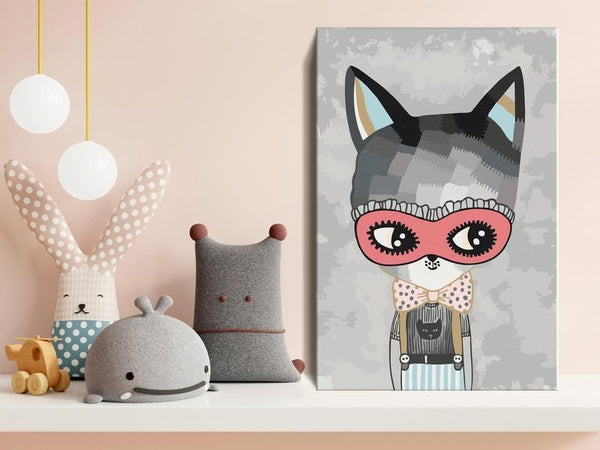 Quadro fai da te - Elegant Kitty