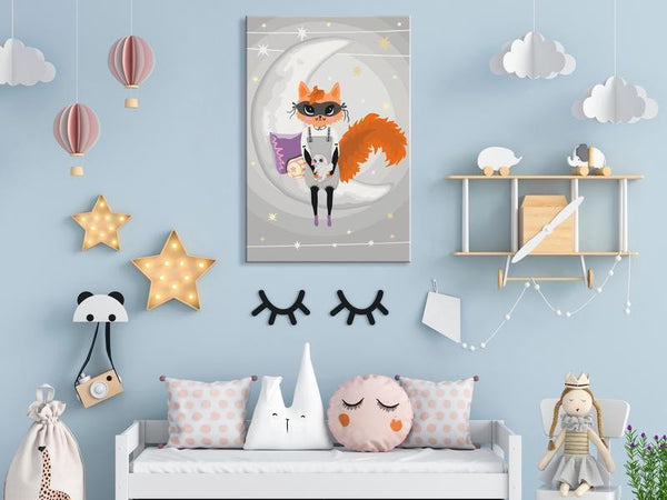 Quadro fai da te - Fox for Goodnight