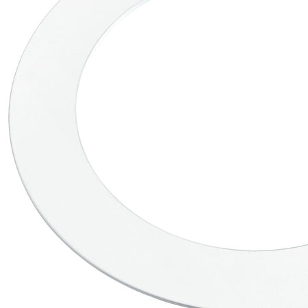 Incasso Controsoffitto Faretto Tondo Alluminio Bianco Led 12 watt Luce Calda