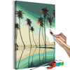 Quadro fai da te - Turquoise Palm Trees